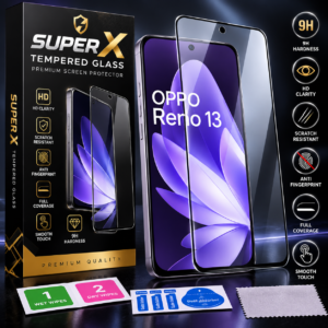 Super X Full Glue Tempered Glass